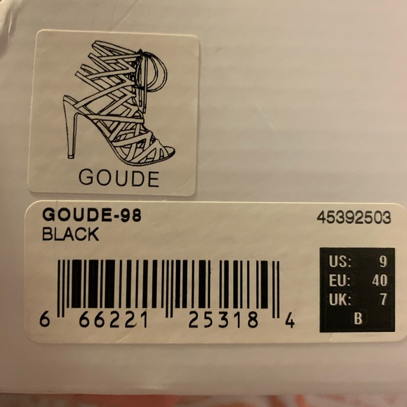 Black Aldo Goude heels US 9 - Picture 6 of 6